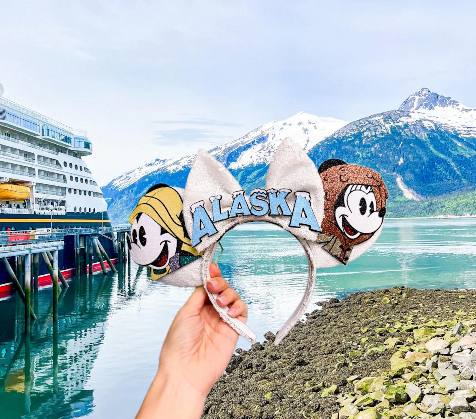Disney Alaskan Cruise Mouse Ears - Etsy | Etsy (Global)