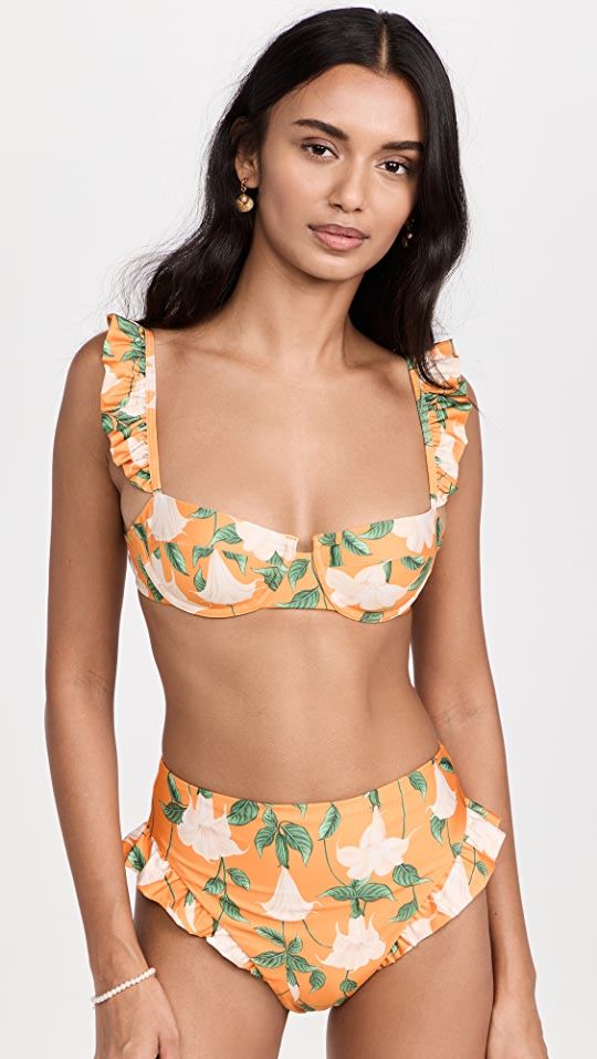 Kiwi Sabanero Dorado Bikini Top | Shopbop