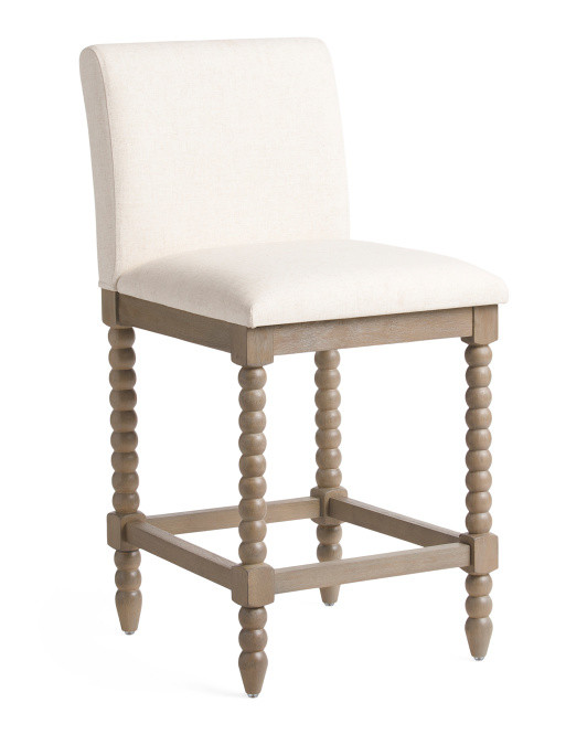 Abbot Knobby Leg Counter Stool | TJ Maxx