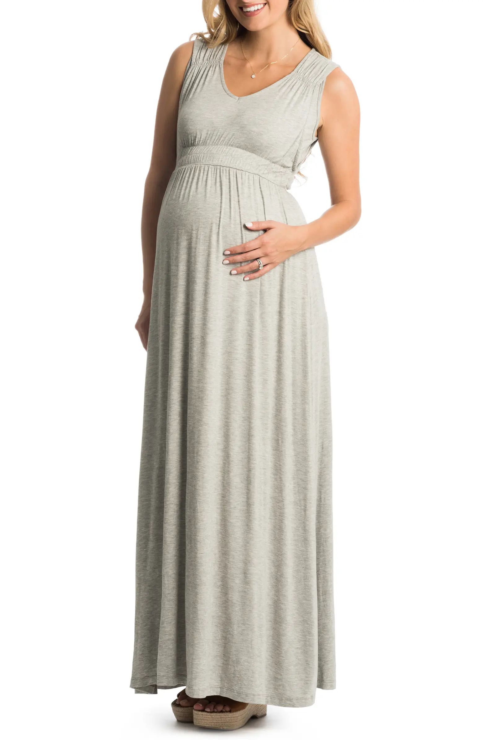 Everly Grey Valeria Maternity/Nursing Maxi Dress | Nordstrom | Nordstrom