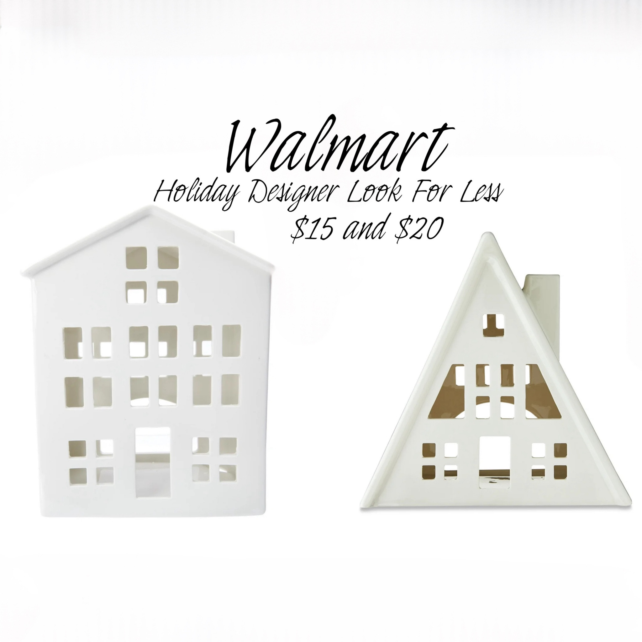 Walmart look for less holiday ceramic houses

Crate and barrel
Christmas decor
Holiday decorating 


#LTKFindsUnder50 #LTKHome #LTKSeasonal