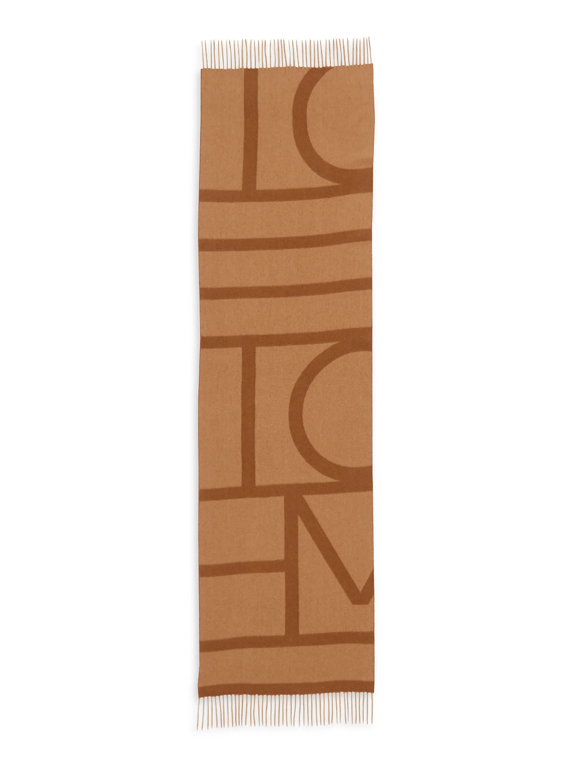 Monogram Jacquard Wool Scarf | Saks Fifth Avenue