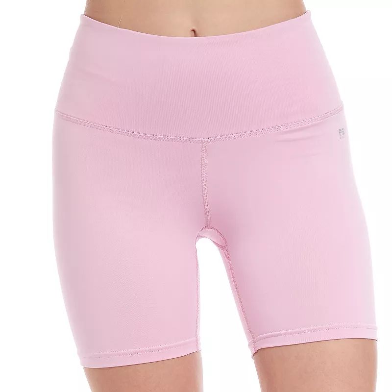 Women's PSK Collective Compression High-Waisted Biker Shorts, Size: Large, Pink | Kohl's