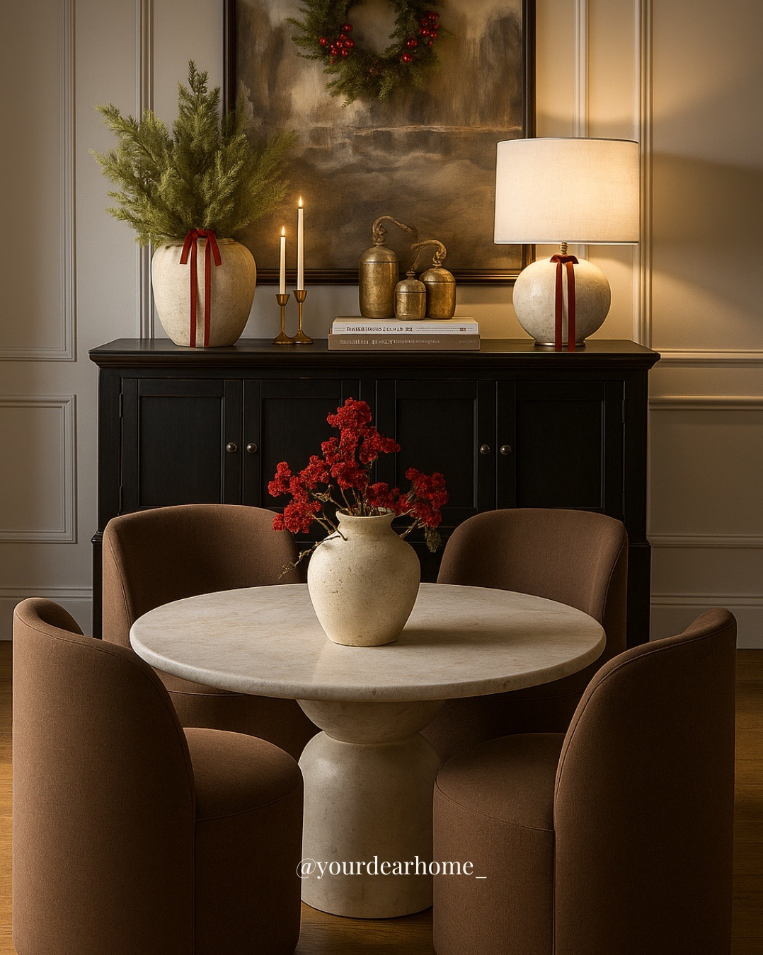 Christmas dining room inspo! 

#LTKHome #LTKSeasonal #LTKHoliday