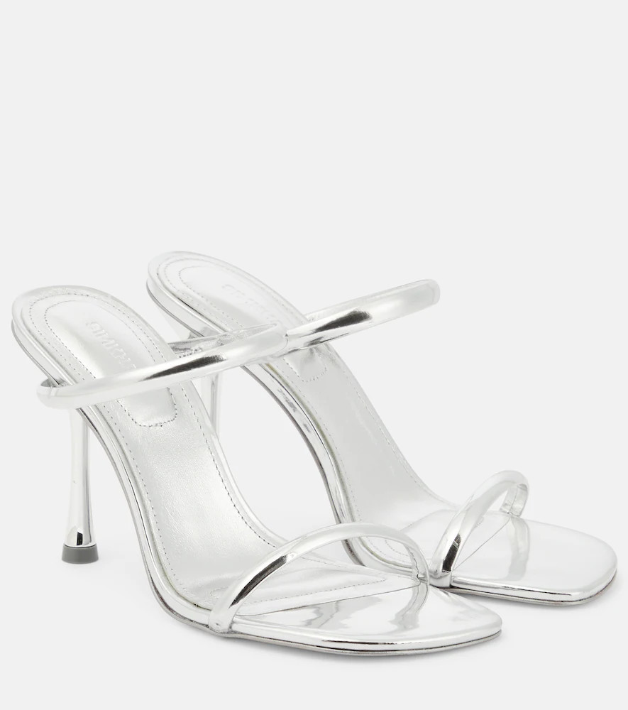 Simkhai Siren metallic leather sandals | Mytheresa (US/CA)