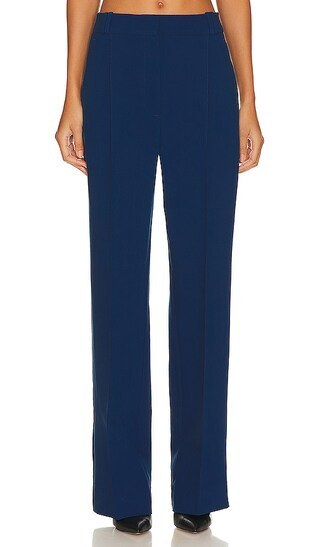 Irena Mid Rise Pant in Ocean | Revolve Clothing (Global)