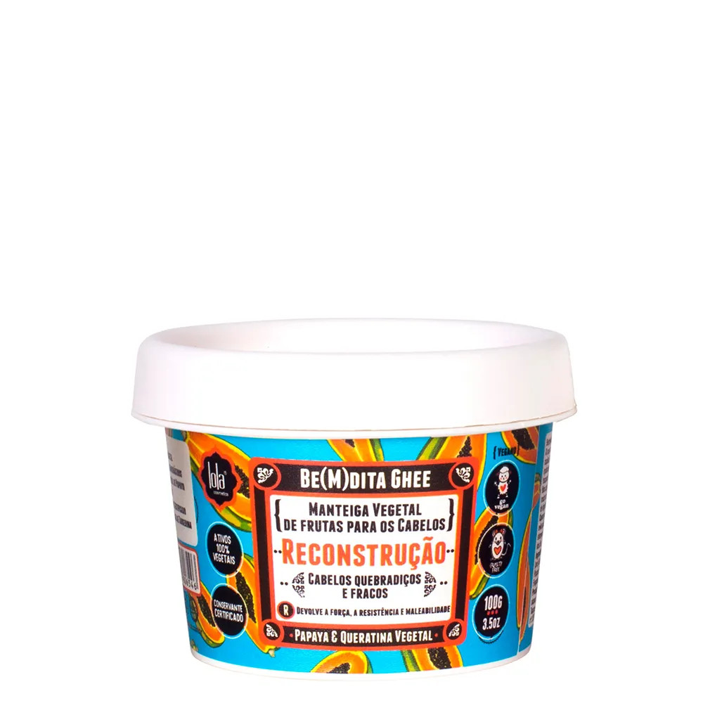 Máscara de Reconstrução Lola Cosmetics Be(m)dita Ghee 100 g | Amobeleza (BR)