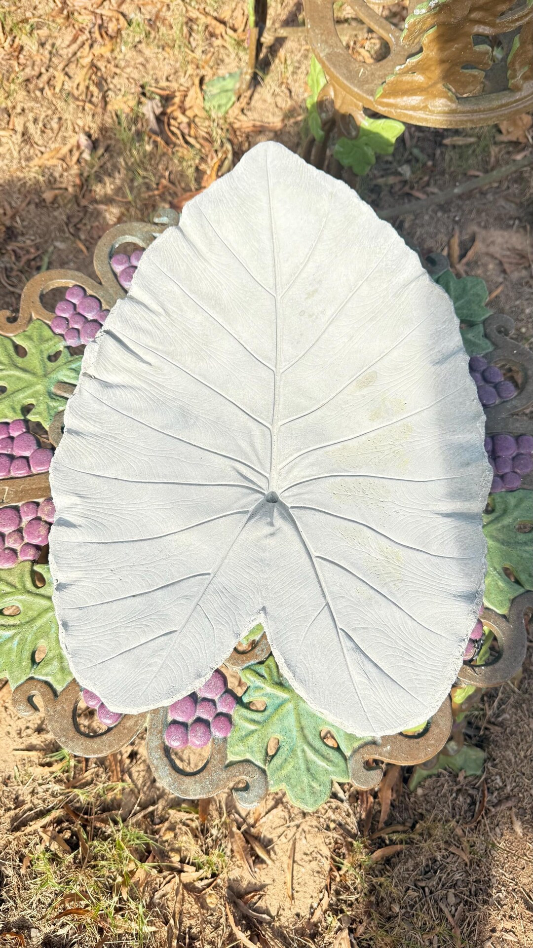 Elephant Ear - Concrete Leaf Casting – Garden Decor Mold - Etsy | Etsy (US)