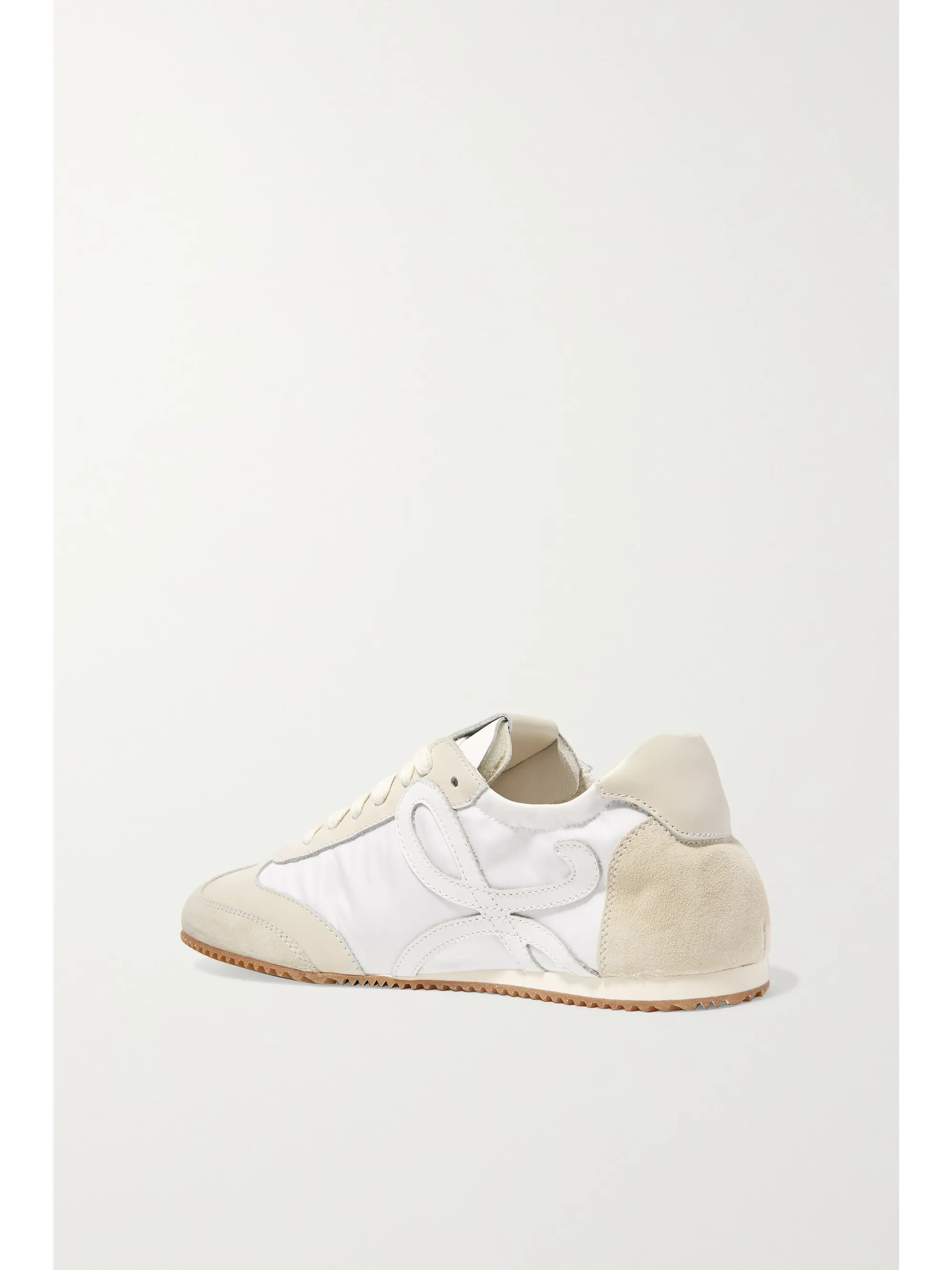 Suede and leather sneakers | NET-A-PORTER (UK & EU)