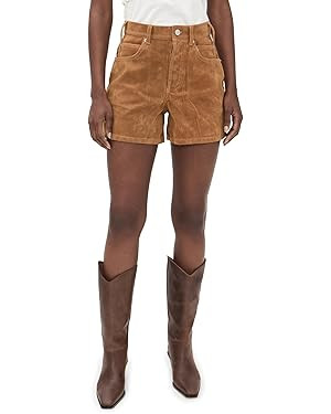 Free People Women's Tippi Vegan Suede Shorts | Amazon (US)