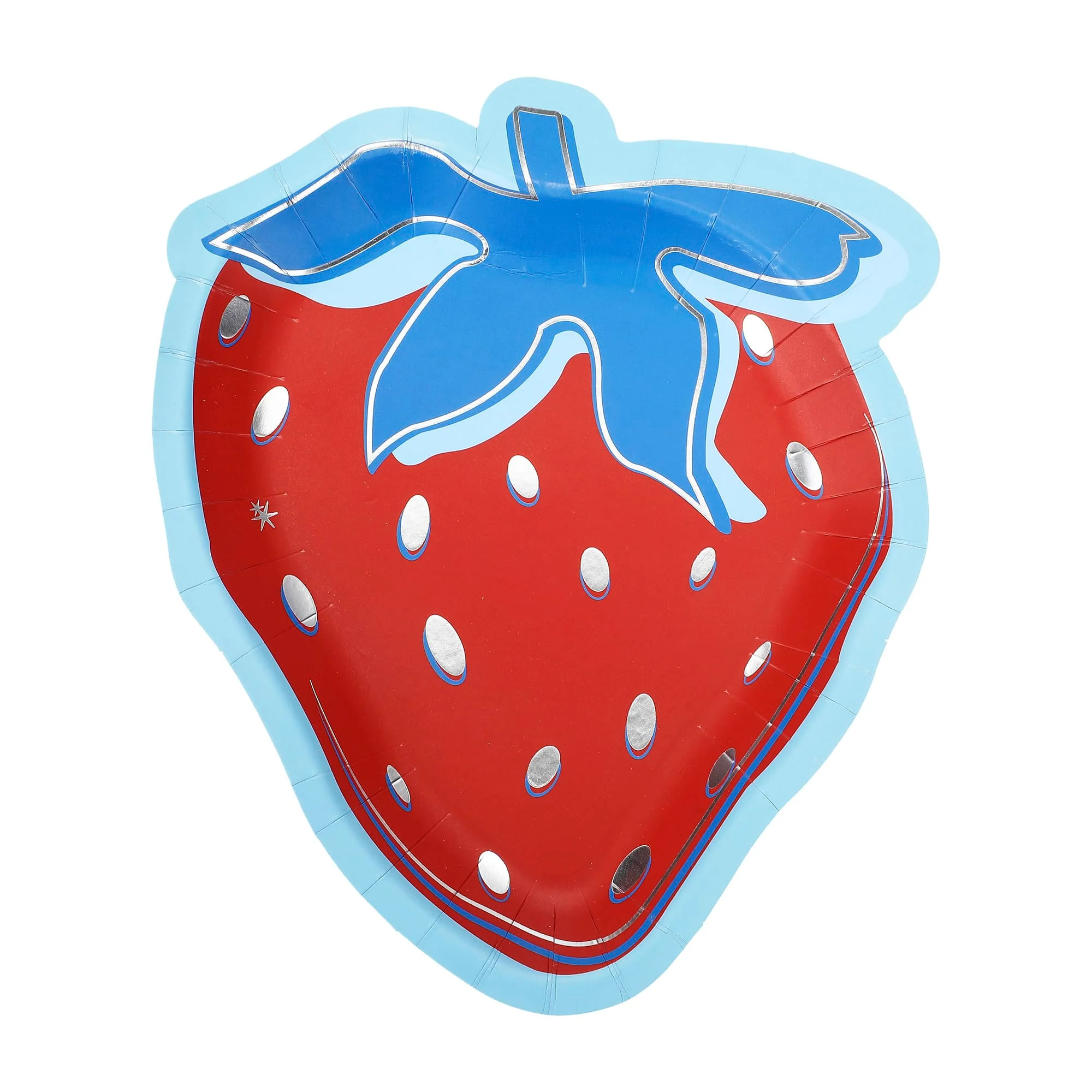 Red, White & Berry Dessert Plate (10 ct) | Packed Party