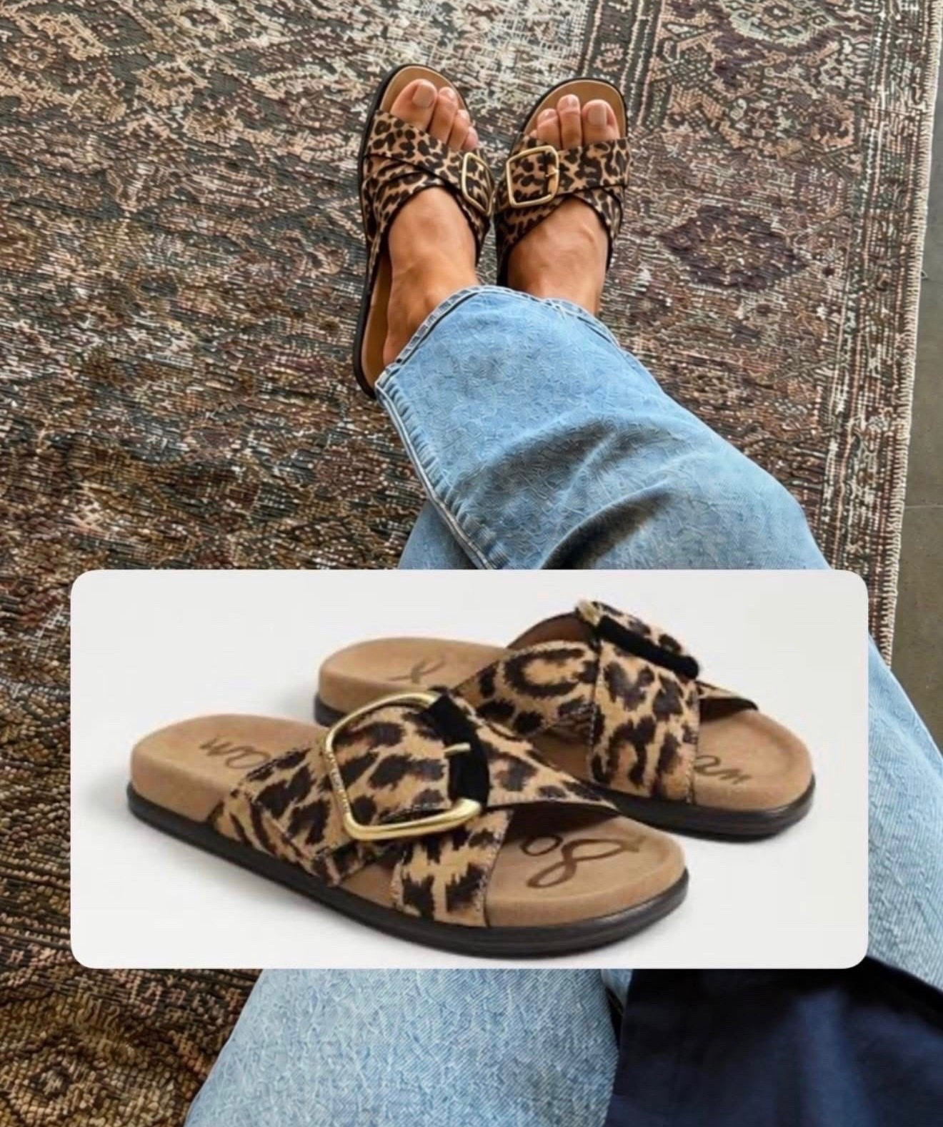 40% off 
Sam Edelman Sandals - Birk footbed and so comfortable!
@samedelman samedelman

#LTKU #LTKSaleAlert #LTKOver40