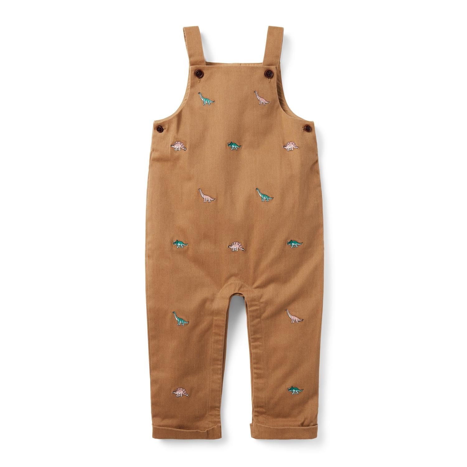 Baby Embroidered Dinosaur Overall | Janie and Jack