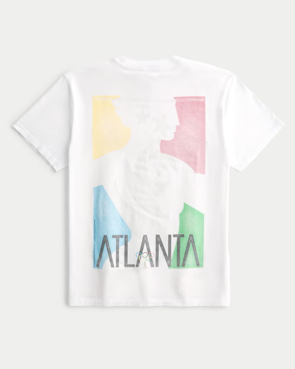 Relaxed Atlanta 1996 Olympics Graphic Tee | Hollister (US)
