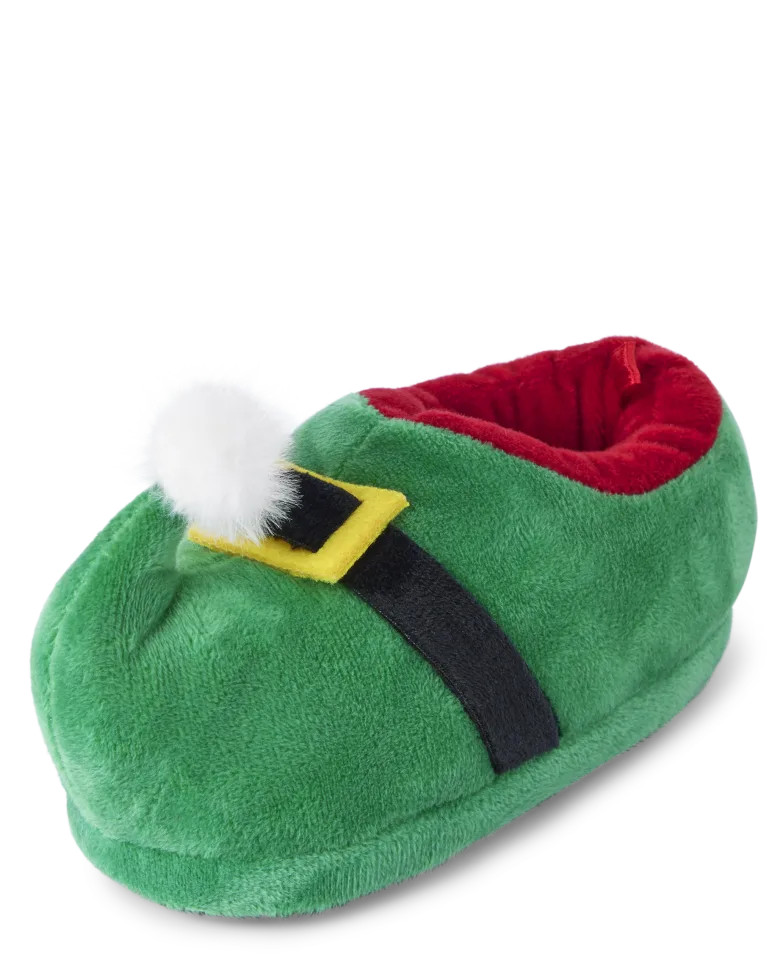 Unisex Toddler Matching Family Elf Slippers - green | The Children's Place