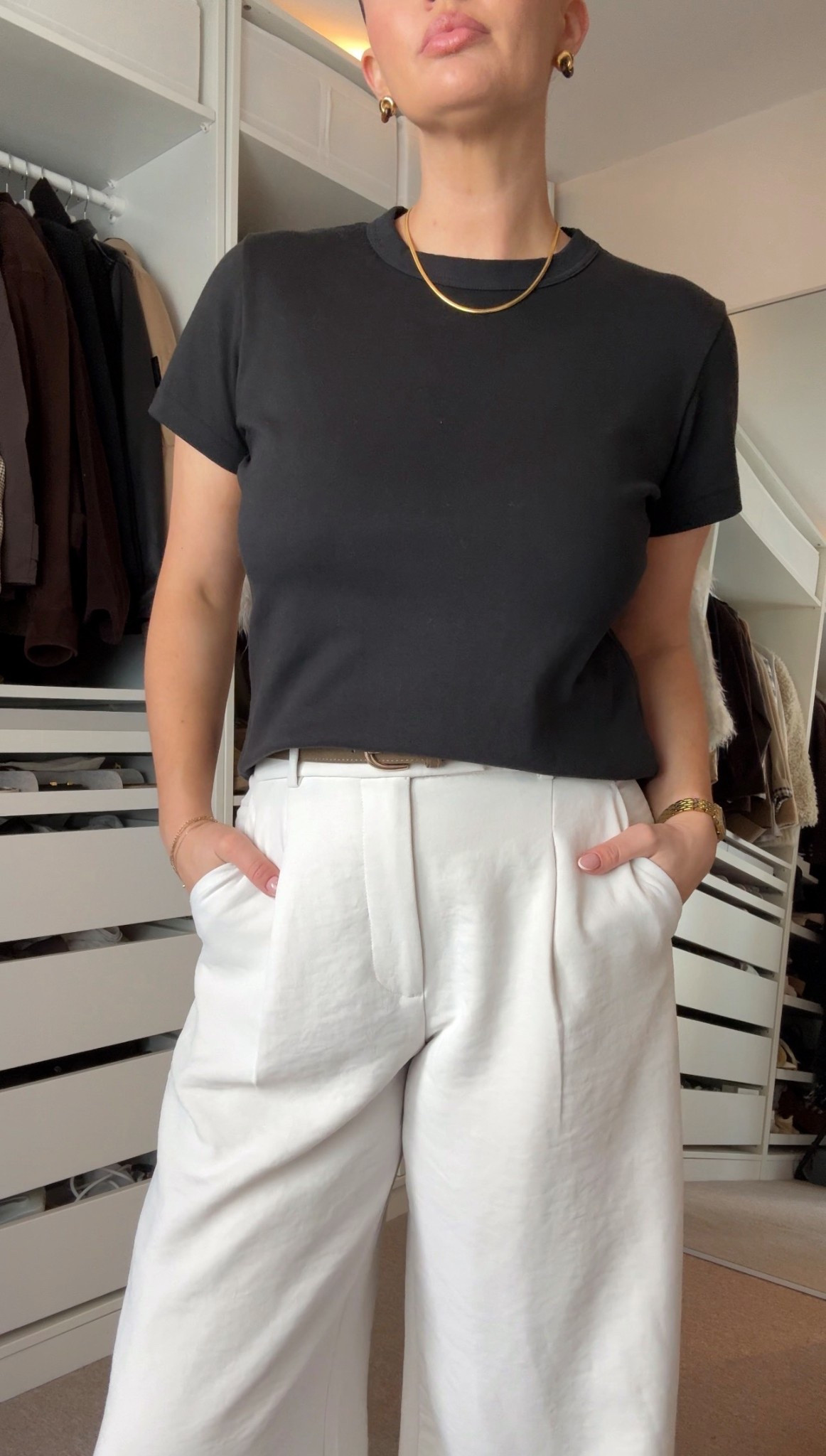 Uniqlo crew neck t shirts - incredible quality and under £15! I’m wearing a size L as they run small and are quite fitted

#LTKstyletip #LTKuk #LTKspring