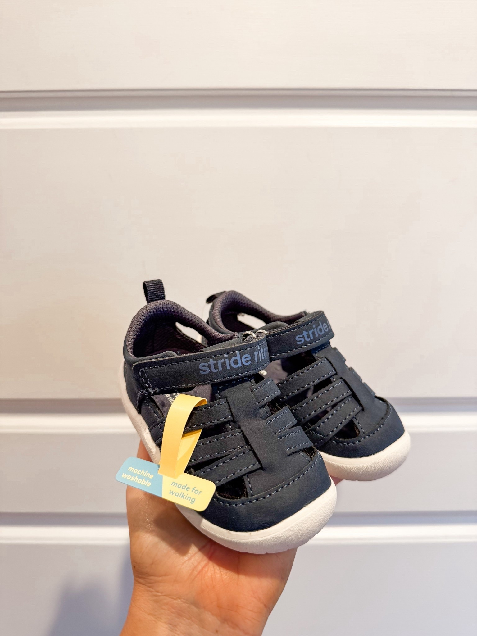 $18 Striderite?!  Give em to me! 

Walmart finds • toddler shoes • toddler sandals • baby shoes • Walmart fashion • affordable finds • navy toddler shoes • tan toddler shoes  

#LTKspring 