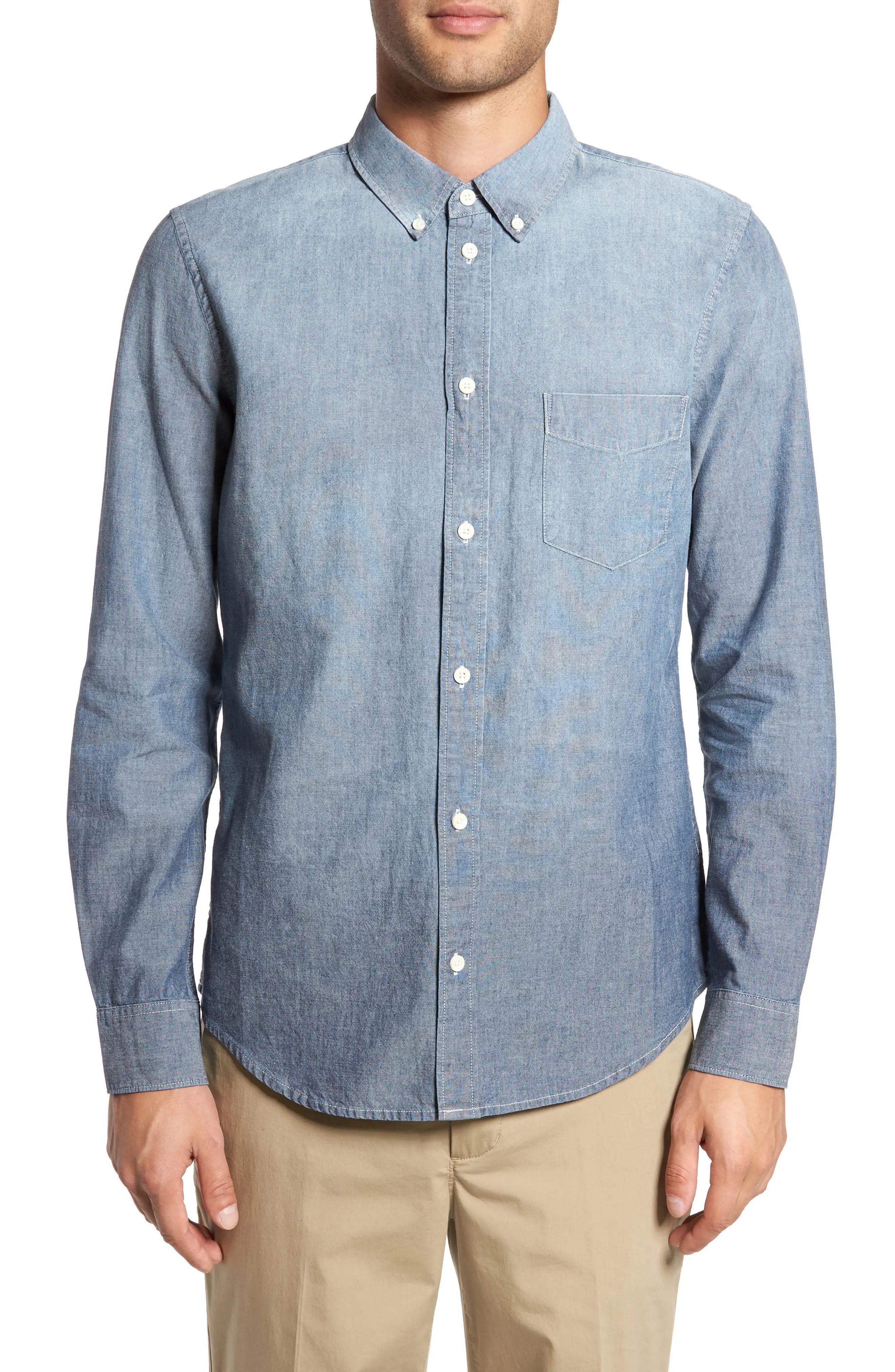 The Slim Fit Chambray Shirt | Nordstrom
