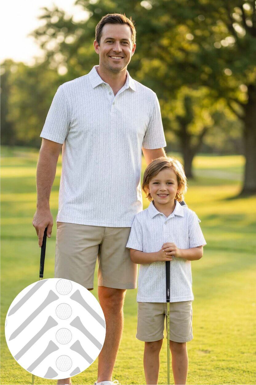 Short Sleeve Polo | Tee'd Up | Caden Lane