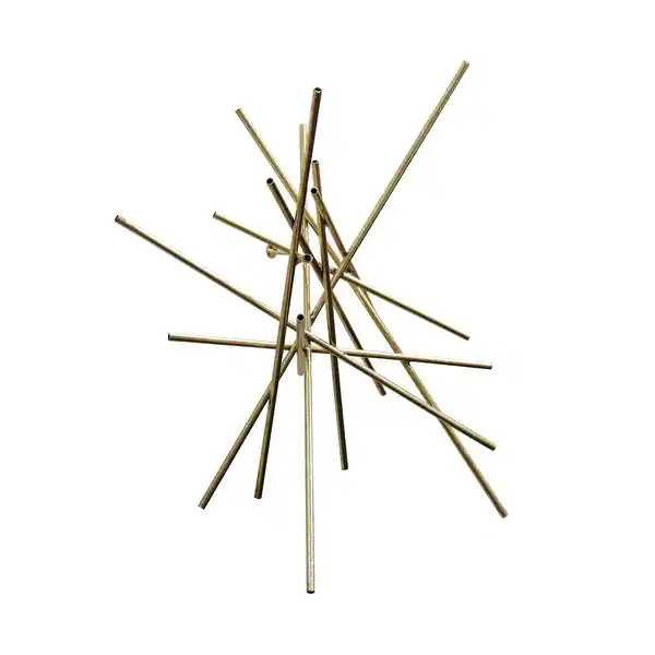 Harp & Finial Triton Gold Metal Wall Art | Bed Bath & Beyond