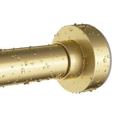 The Shower Curtain Rod 34-96 Inches(2.8-8ft) | Wayfair North America