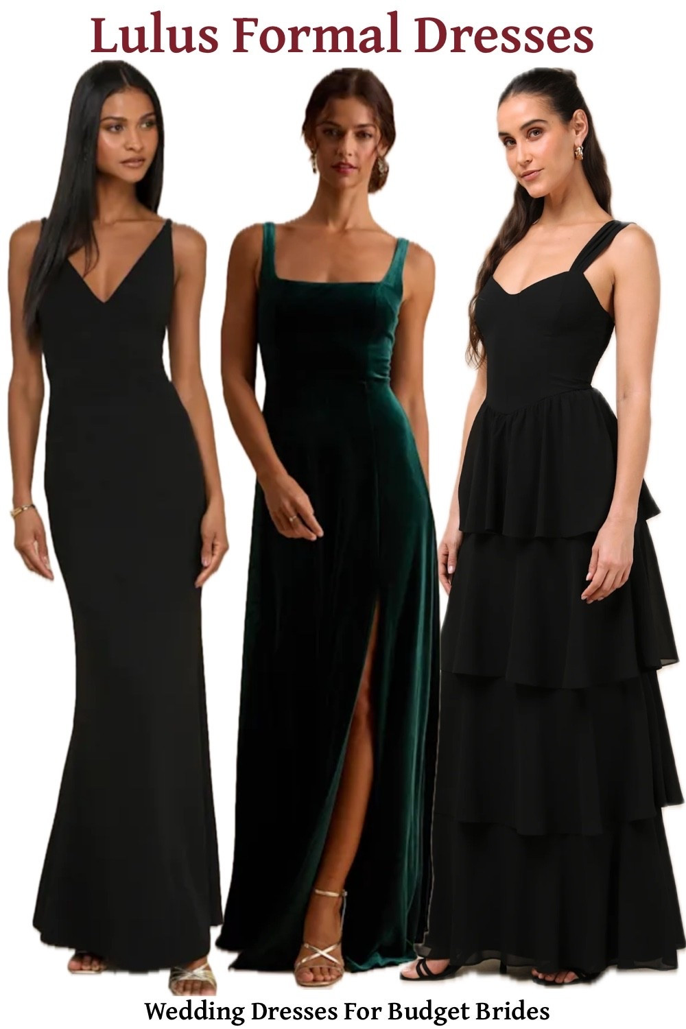 Long evening gowns at Lulus and under $100. 

Special occasion dresses, prom dresses, wedding guest dresses, formal dresses.

#LTKWedding #LTKSaleAlert #LTKSeasonal