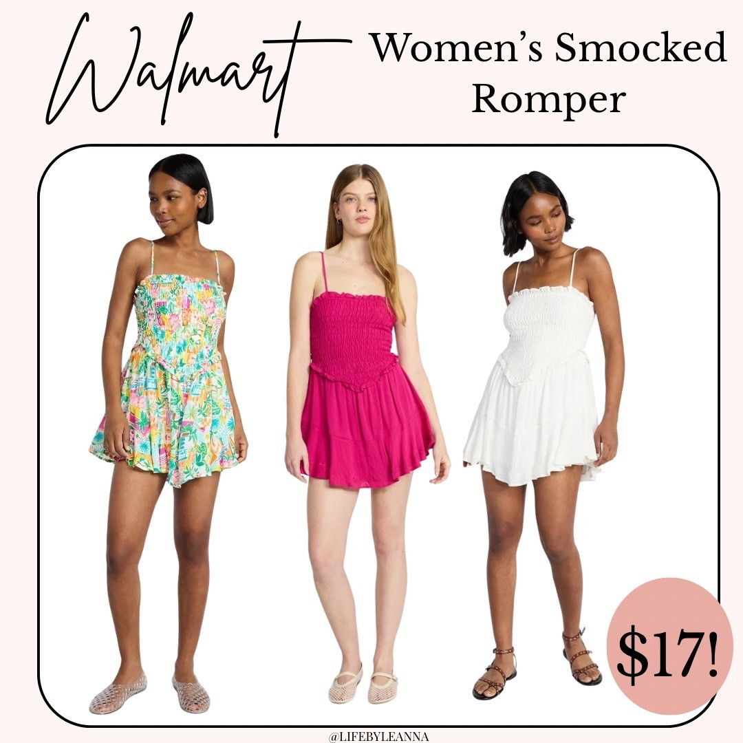 These adorable rompers are perfect for summer! So easy to dress up or down! 







Walmart / Walmart fashion / summer refresh / women’s summer wardrobe

#LTKootd #LTKgrwm