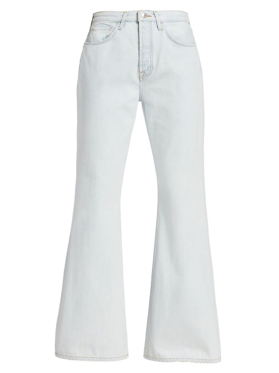 Easy Low-Slung Flare Jeans | Saks Fifth Avenue