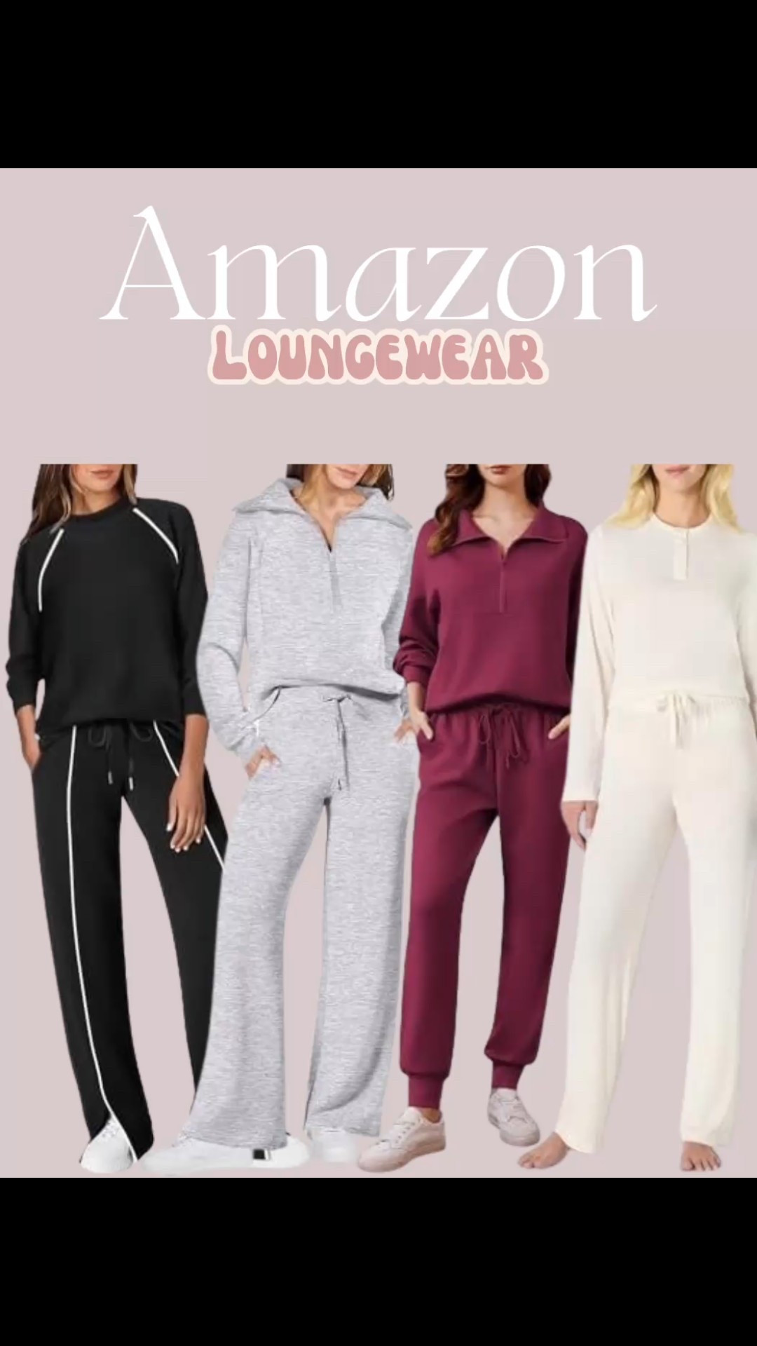 Amazon lounge wear sets
Cozy set, cozy travel outfit 
Amazon fashion, winter outfit 
Amazon, loungewear, lounge wear, travel outfit, winter fashion 2026, fall sweaters, fall outfits women, outfit inspo, shacket, flannel, amazon fall outfit ideas, winter outfit ideas, amazon dress, bump friendly fall, maternity fall, winter coats, fall trends, amazon trends, best of amazon, gen z fashion, fall workwear, flared leggings, travel outfit, loungewear, casual outfit, #LTKStyleTip 

#LTKFindsUnder100 #LTKFindsUnder50 #LTKTravel
