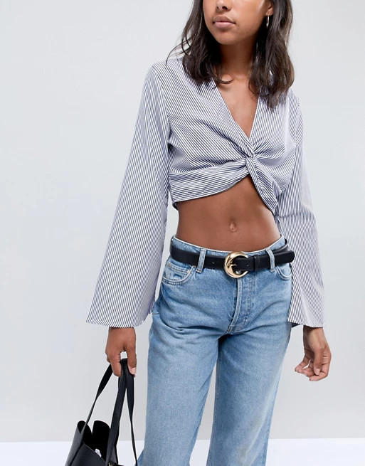 Mango – Gürtel mit ovaler Schnalle | ASOS DE