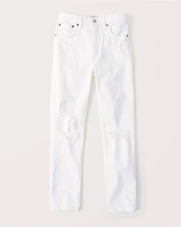 High Rise Skinny Jeans | Abercrombie & Fitch (US)