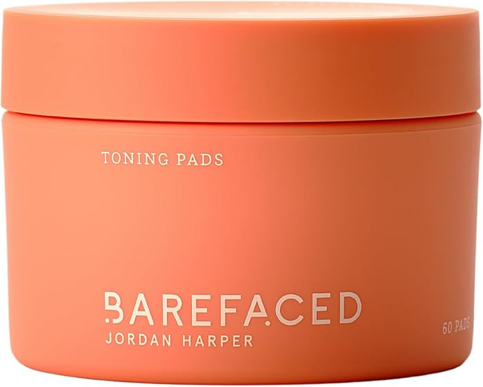 Barefaced Toning Pads (60 count) - Exfoliating Face Pads with 2% Glycolic Acid & Salicylic Acid -... | Amazon (US)