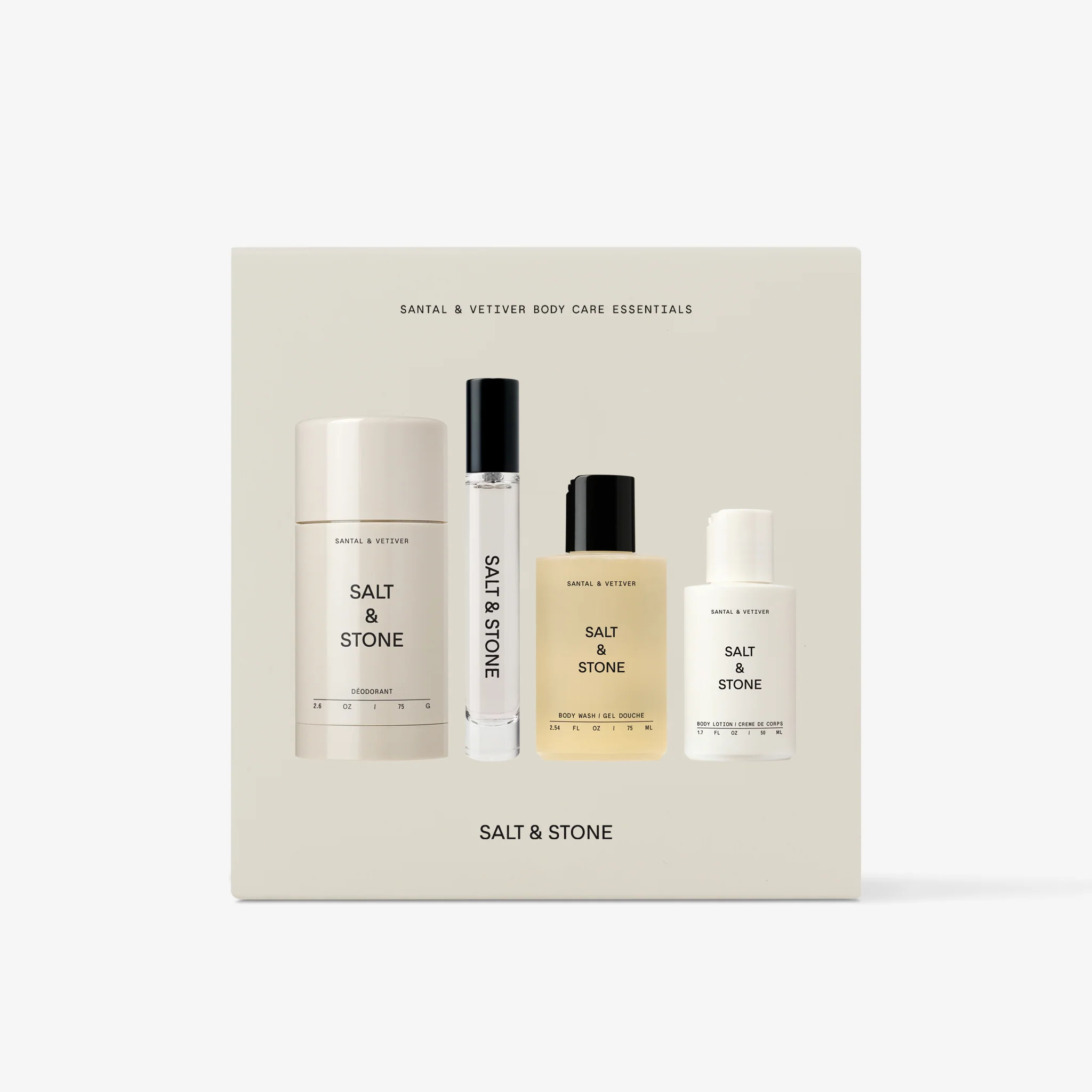 Body Care Essentials Set | Salt & Stone