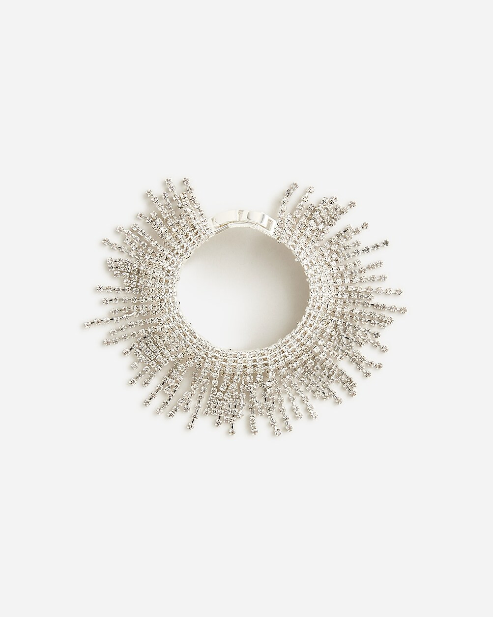 Crystal fringe bracelet | J. Crew US
