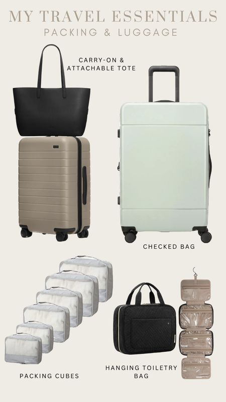 These are the suitcases I’ll be bringing for our 3 month trip to France! The real game changer here are the packing cubes!! They keep everything so organized and truly condense the clothing so that it all fits. I would highly recommend!! 

#LTKSale #LTKtravel #LTKitbag