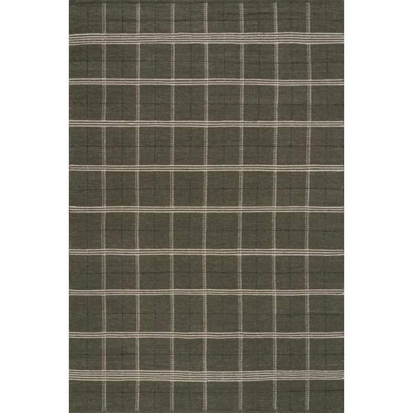 Nate Berkus Downing Plaid Wool Cozy Area Rug | Wayfair North America