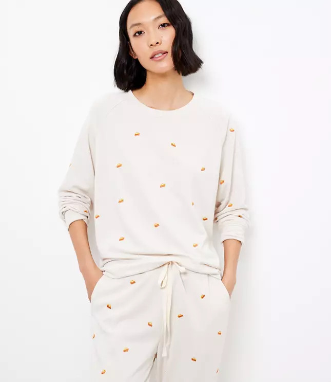 Lou & Grey Pie Terry Sweatshirt | LOFT