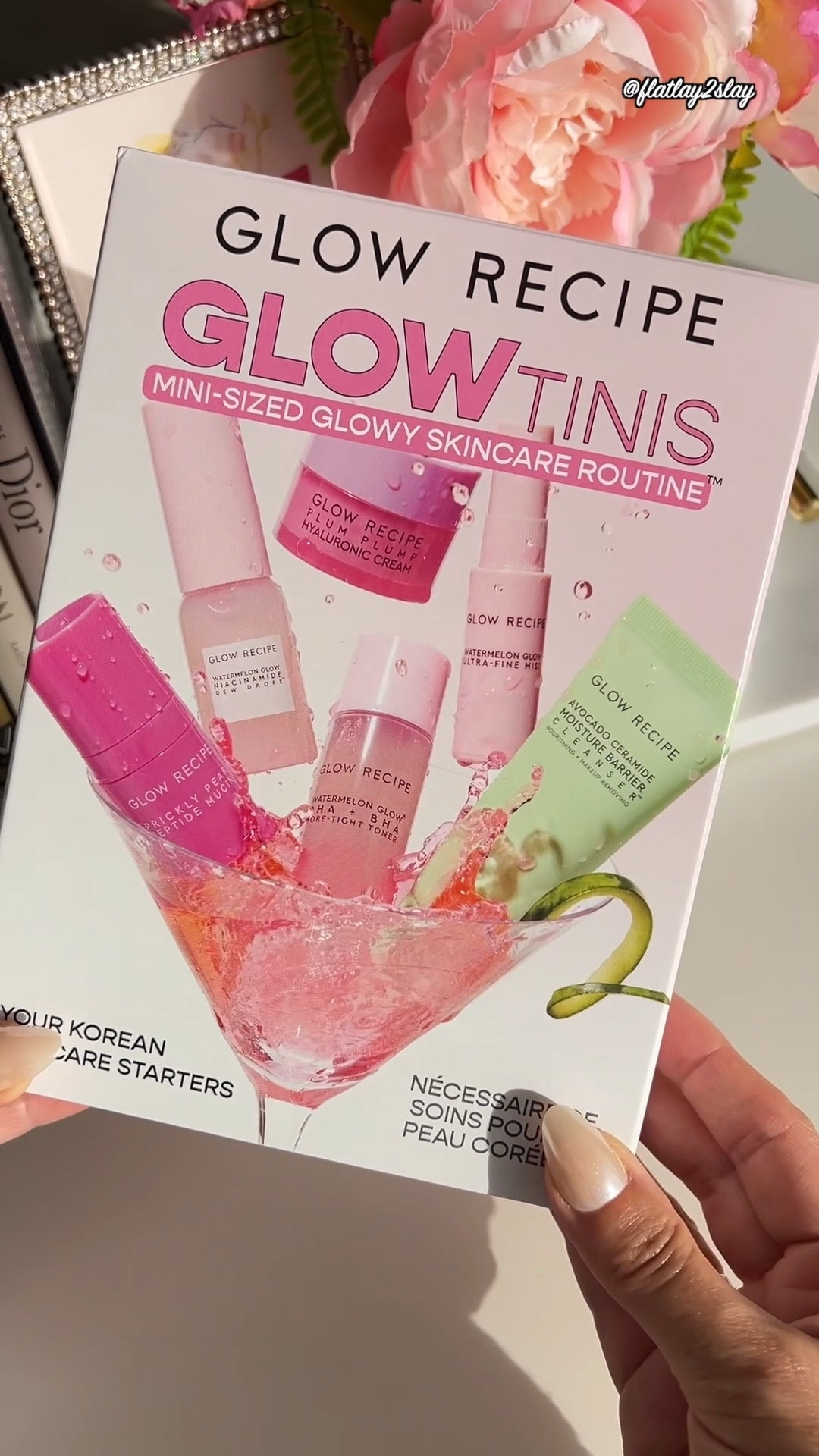 Cutest skin care starter routine kit ASMR unboxing 🎀 This new @glowrecipe Glow-tinis mini-sized glowing skincare routine is perfect to try or travel 👌🏻✨🥰 

🫧 Cleanse with Avocado Ceramide Moisture Barrier Cleanser
🩷 Tone with Watermelon Glow PHA + BHA Pore-Tight Toner
🌸 Treat with Prickly Pear Peptide Mucin
✨ Glow with Watermelon Glow Niacinamide Dew Drops
💦 Moisture with Plum Plump Hyaluronic Cream
☁️ Mist with Watermelon Glow Ultra-Fine Mist

Available at @sephora @sephoracanada and glowrecipe.com

Link in bio to shop

*pr gifted/ links are affiliated

#glowrecipe #glowrecipewatermelon #skincare #skincareroutine #asmrunboxing 

#LTKBeauty #LTKmorningroutine #LTKgrwm
