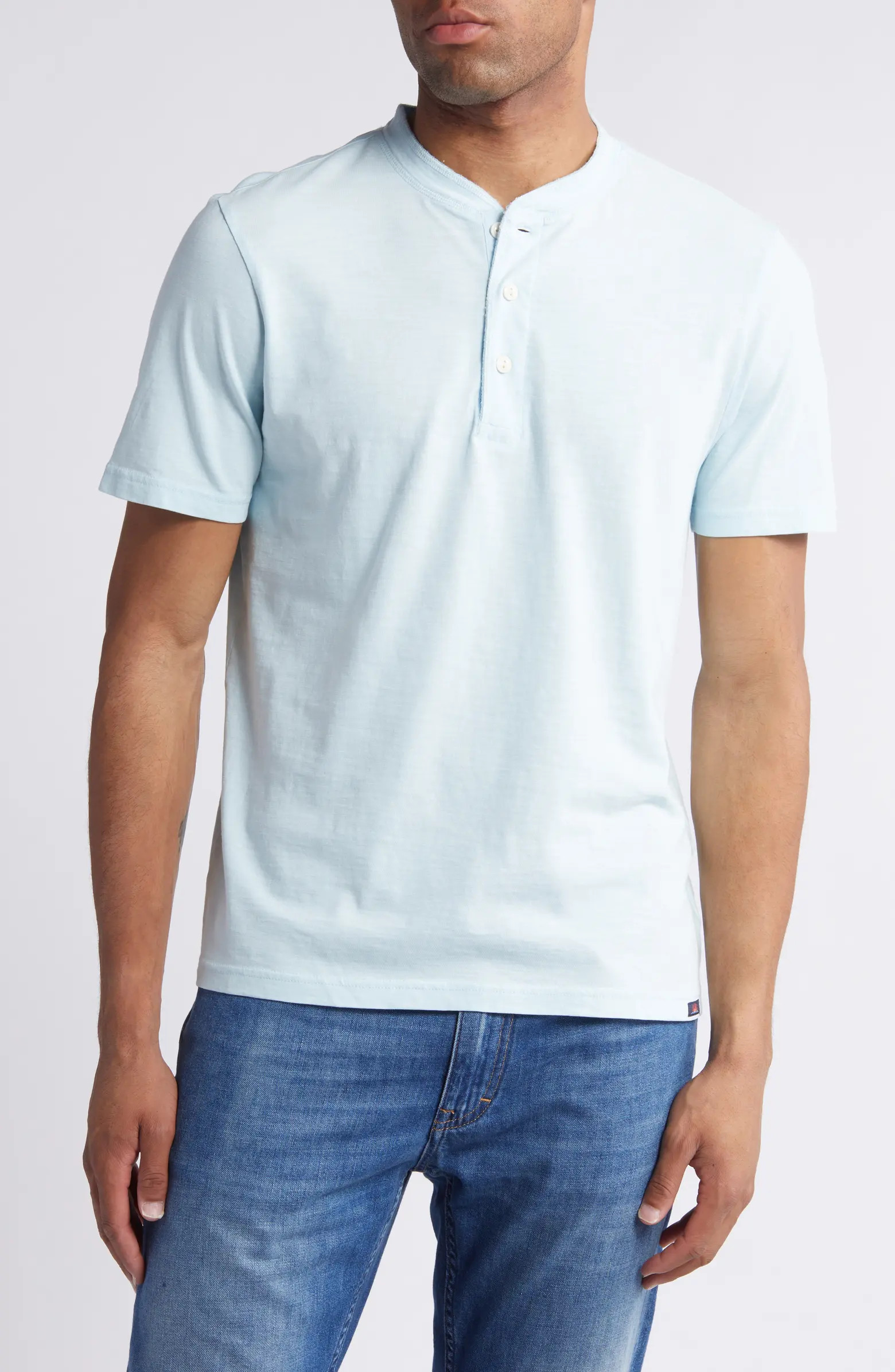 Sunwashed Organic Cotton Henley | Nordstrom