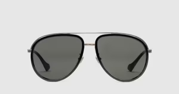 Aviator frame sunglasses | Gucci (US)