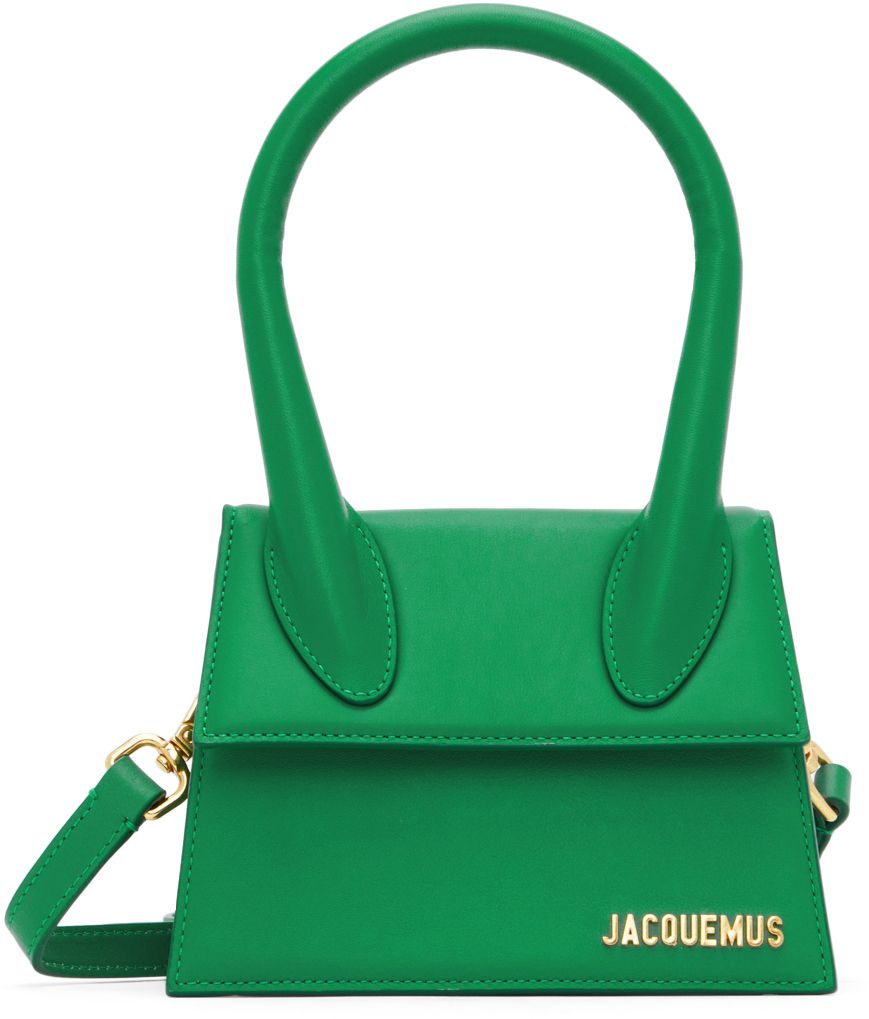 Green 'Le Chiquito Moyen' Bag | SSENSE
