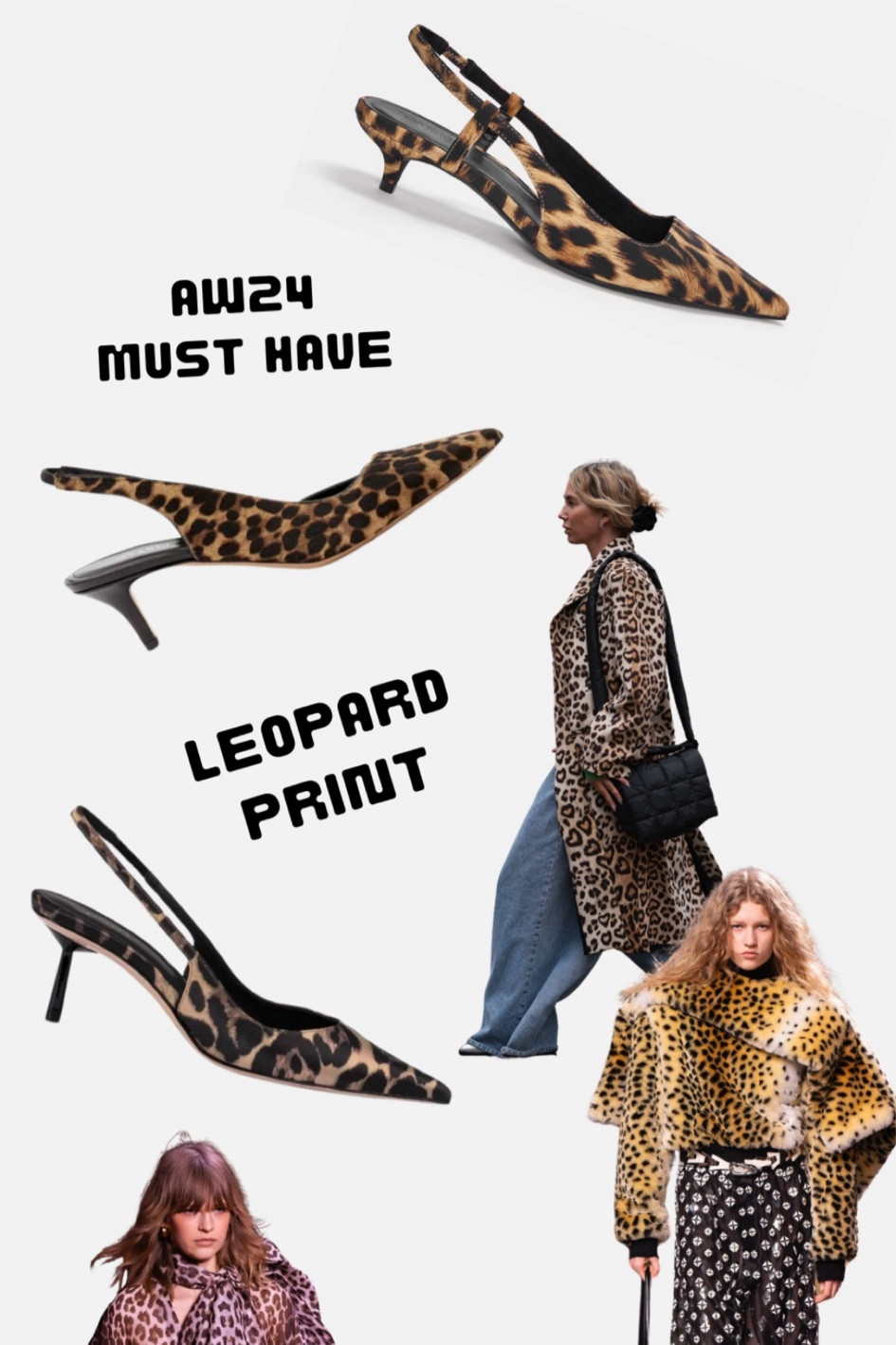 Leopard print kittenheel shoes curated on LTK