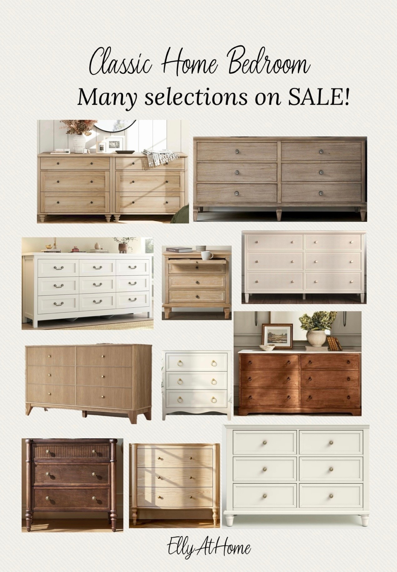 Classic home bedroom dressers and chests! Many selections on sale! Primary bedroom, guest bedroom, teen bedroom. Wayfair, Amazon home, Pottery Barn. 

#LTKSaleAlert #LTKHome