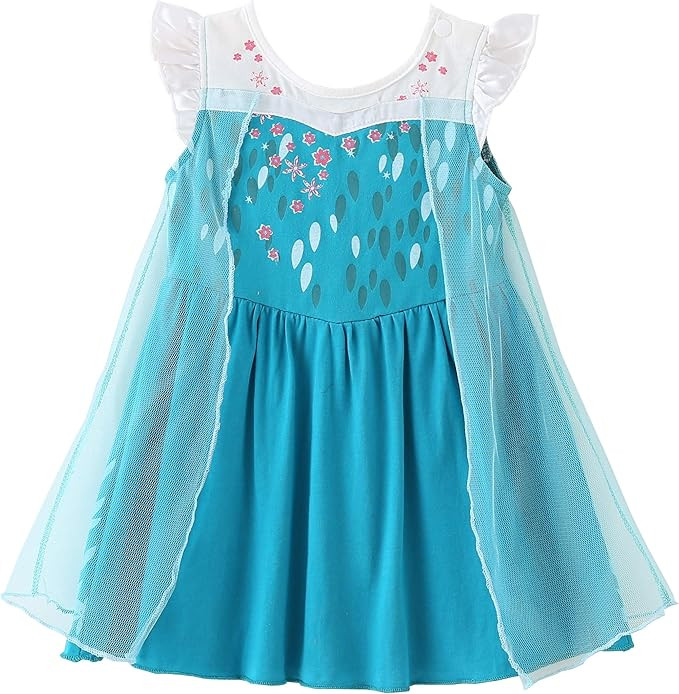 Dressy Daisy Princess Dress Up Clothes Halloween Fancy Party Tulle Skirt Summer Outfit for Baby &... | Amazon (US)
