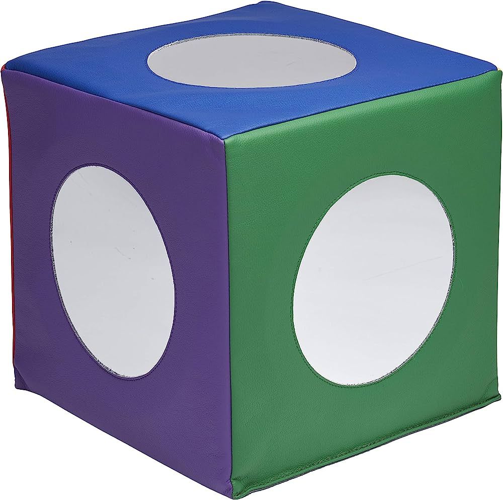 ECR4Kids SoftZone Mirror Cube, Sensory Toy, Assorted | Amazon (US)