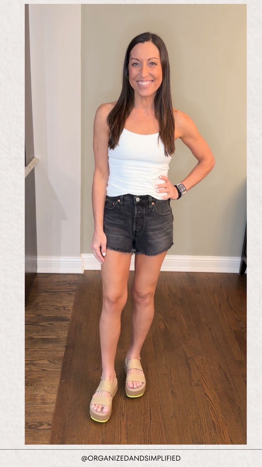 The best basic black denim shorts from @levi that you need this summer! 

#LTKootd #LTKTravel #LTKSwim