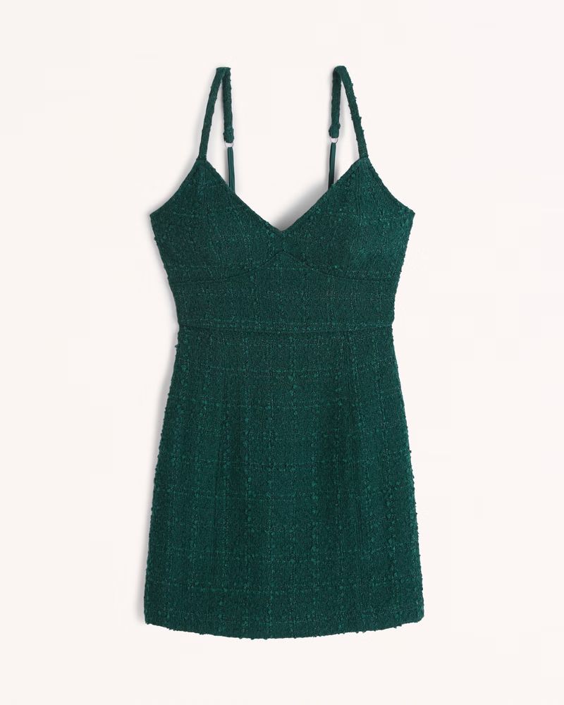 Women's Tweed Corset Mini Dress | Women's Dresses & Jumpsuits | Abercrombie.com | Abercrombie & Fitch (US)