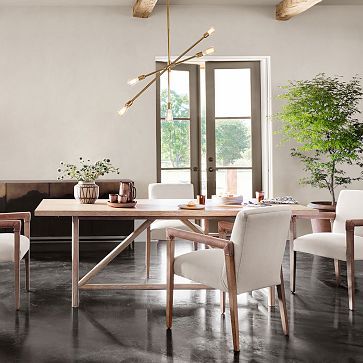 Modern Oak Rectangle Dining Table (84") | West Elm | West Elm (US)