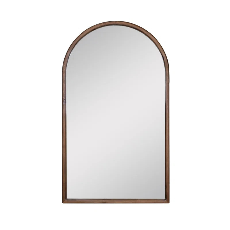 Raeph Arch Wood Wall Mirror | Wayfair North America