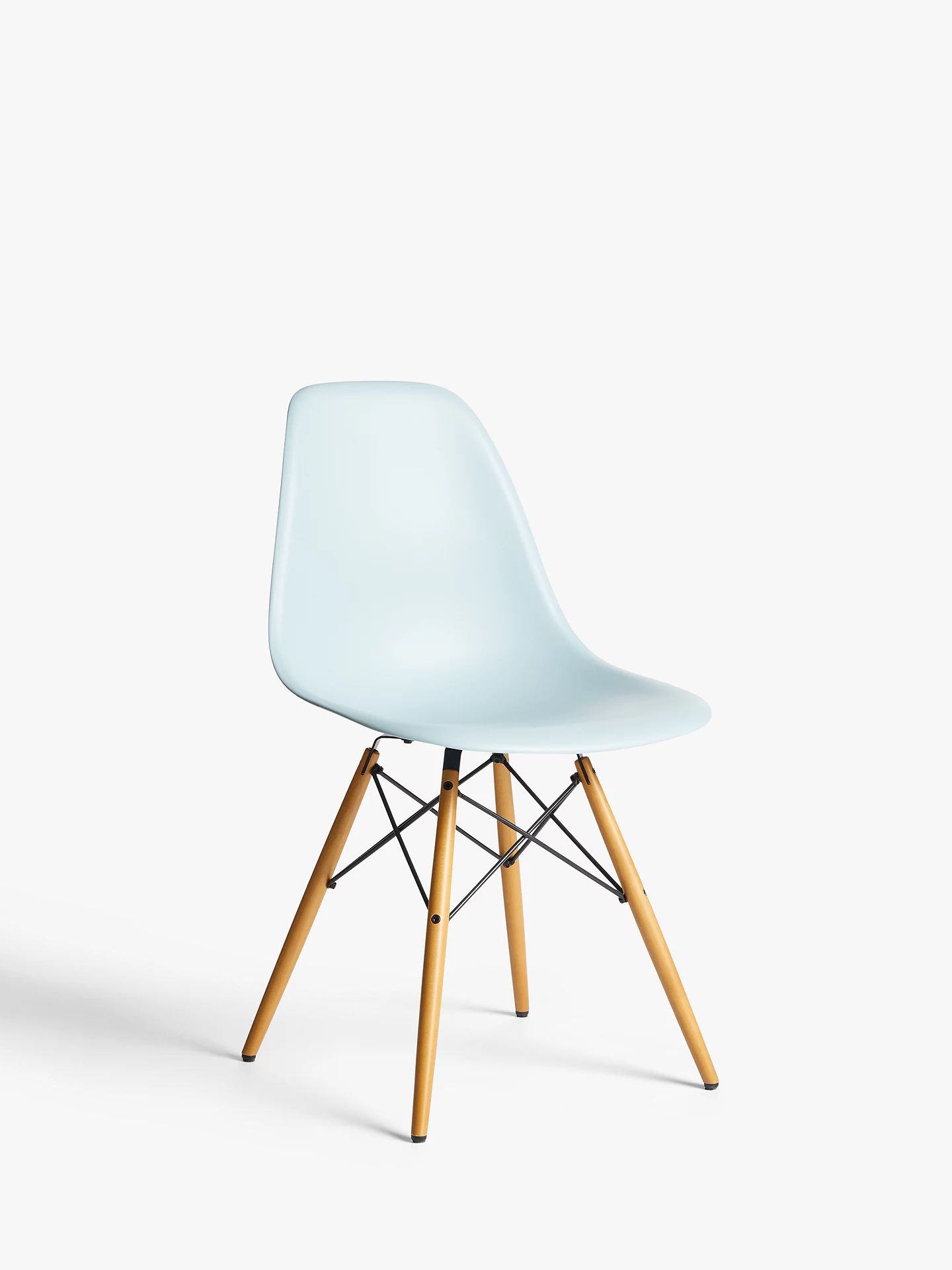 Vitra Eames DSW Side Chair, Light Maple Leg, Forest | John Lewis UK